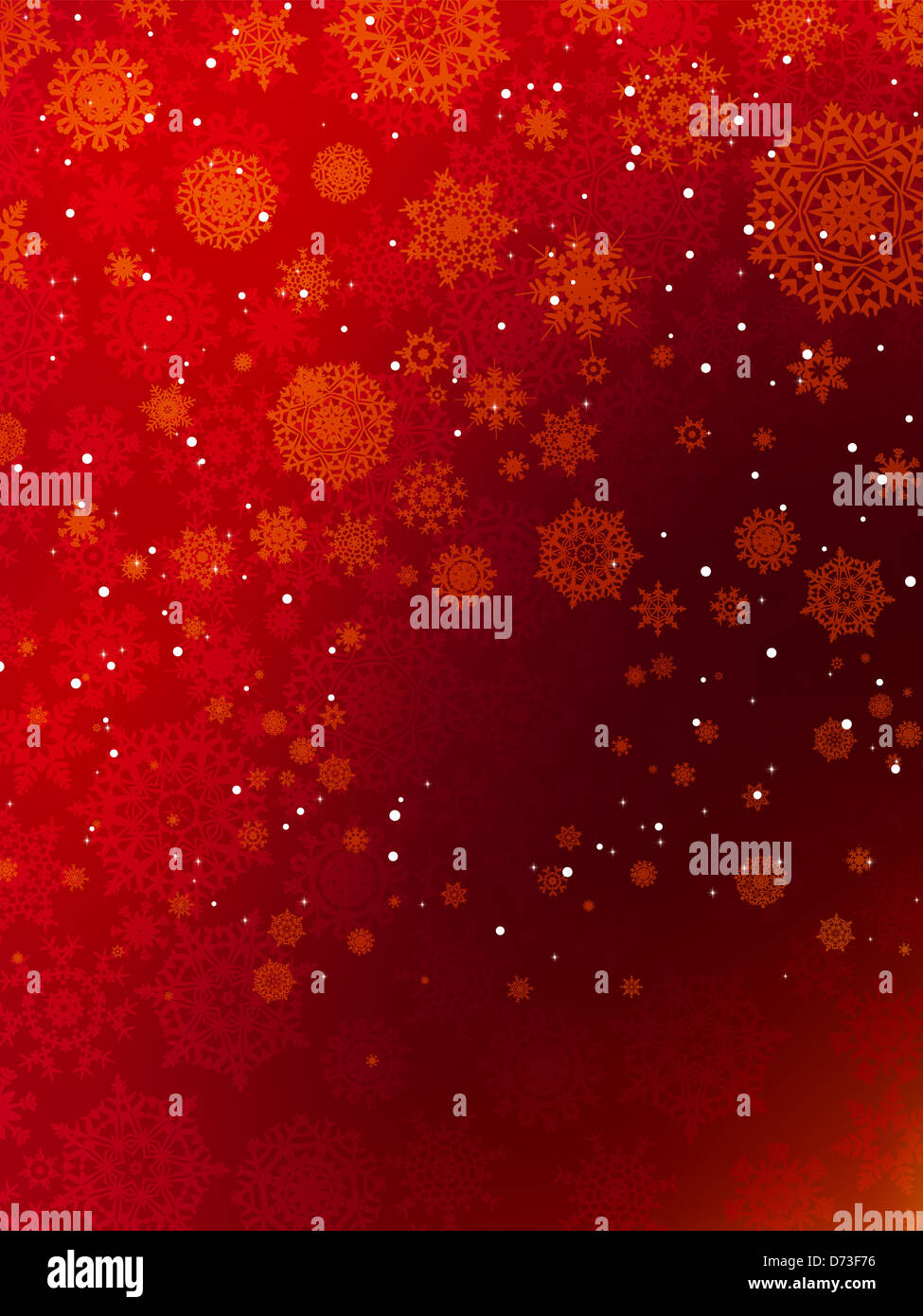 Christmas background with snowflakes Stock Photo - Alamy