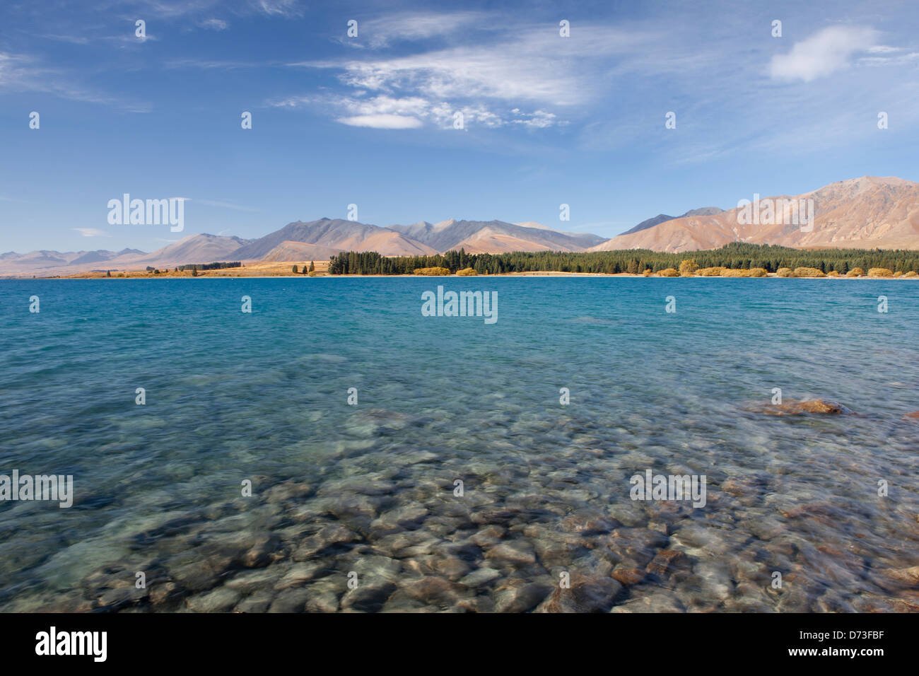 Lake Tekapo, South Island, New Zealand Stock Photo - Alamy