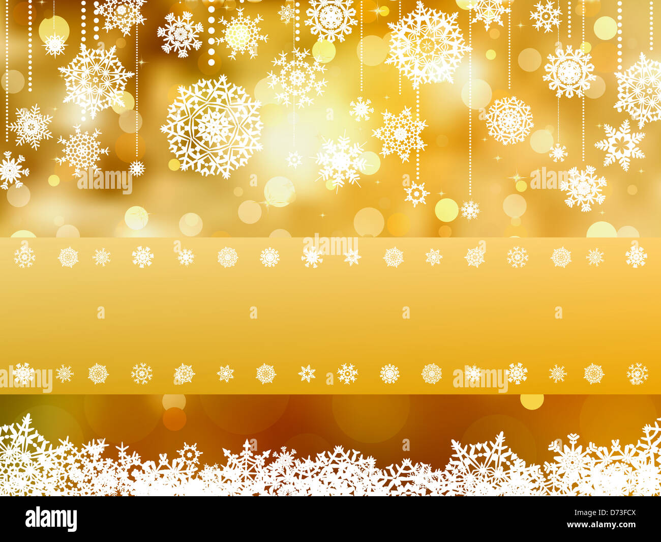 Elegant gold christmas background Stock Photo - Alamy