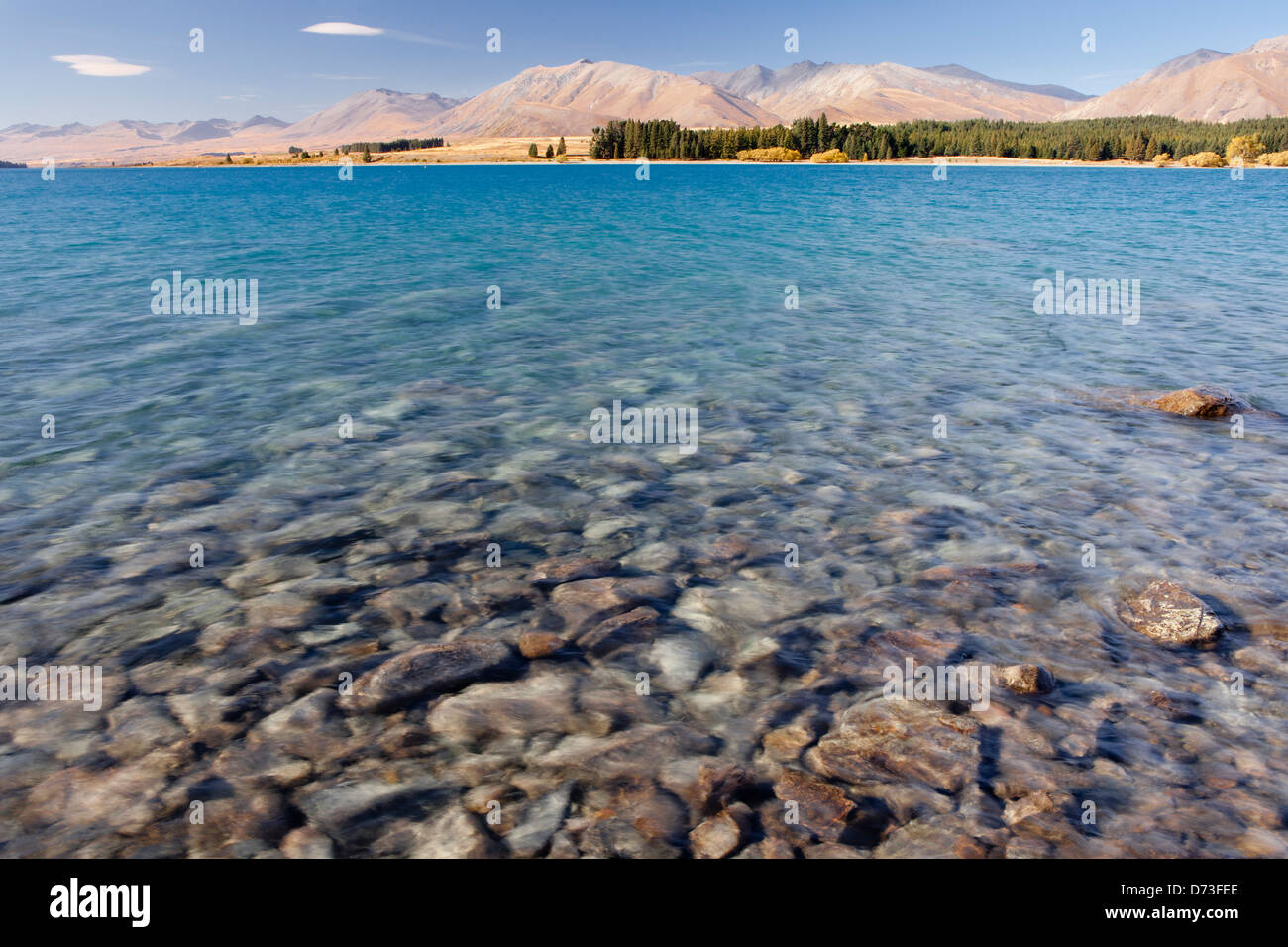 Lake Tekapo, South Island, New Zealand Stock Photo - Alamy
