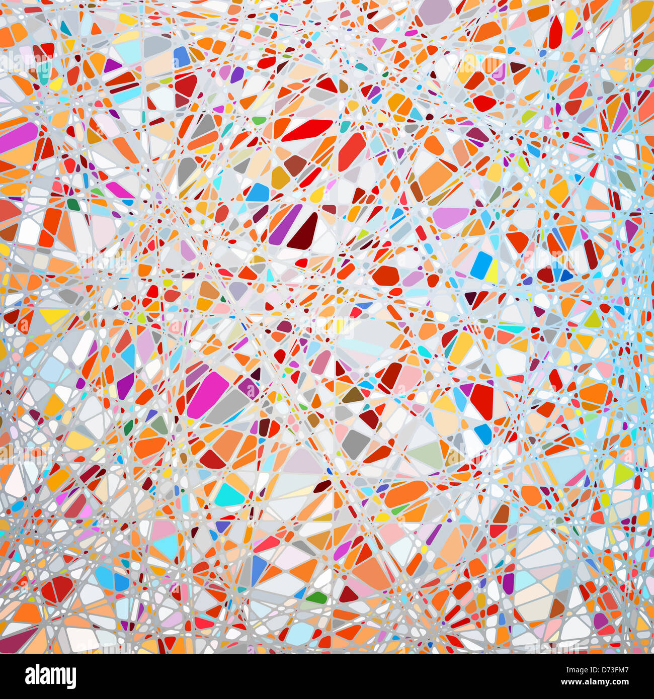 Stained glass texture in a purple tone, different orientation Stock