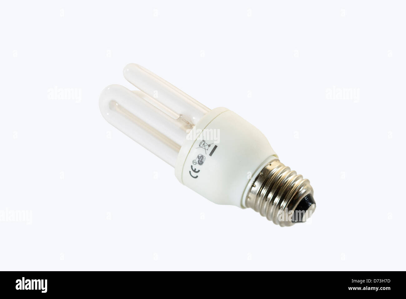 Energy Efficient Lightbulb Stock Photo