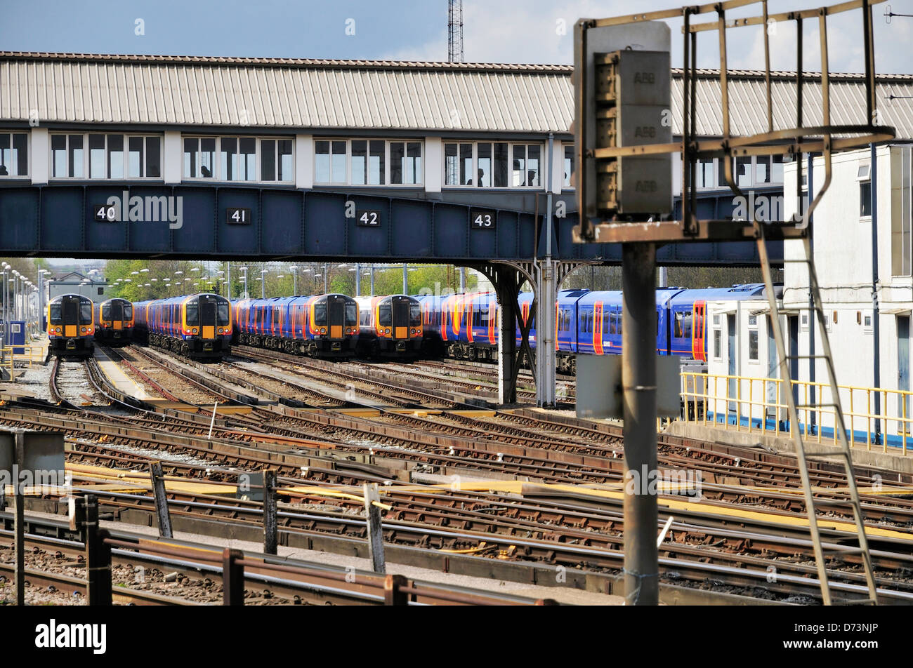Clapham Junction In London Stock Photos & Clapham Junction In London