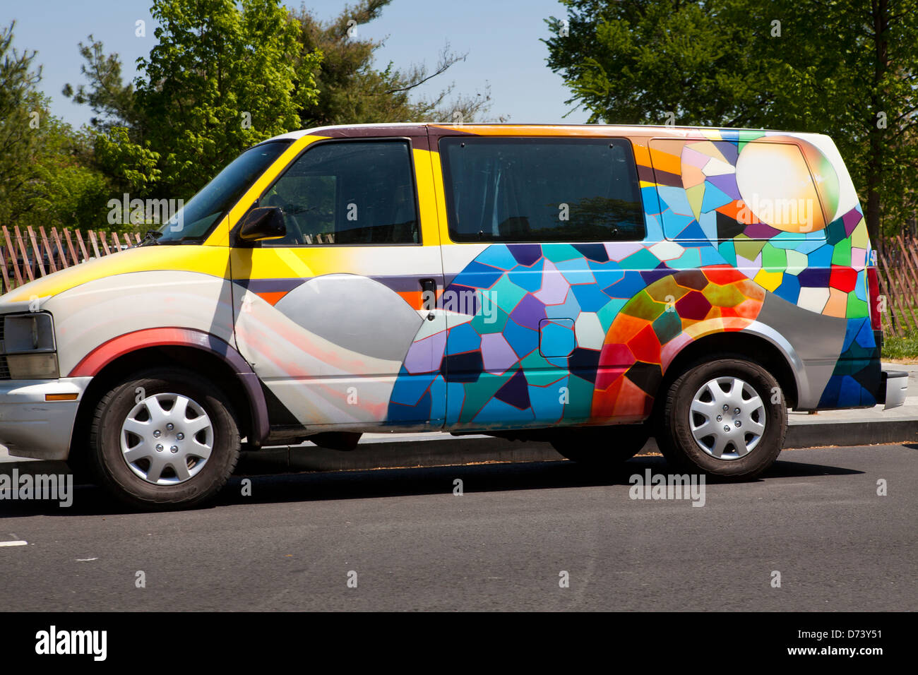 Painted van hi-res stock photography and images - Alamy