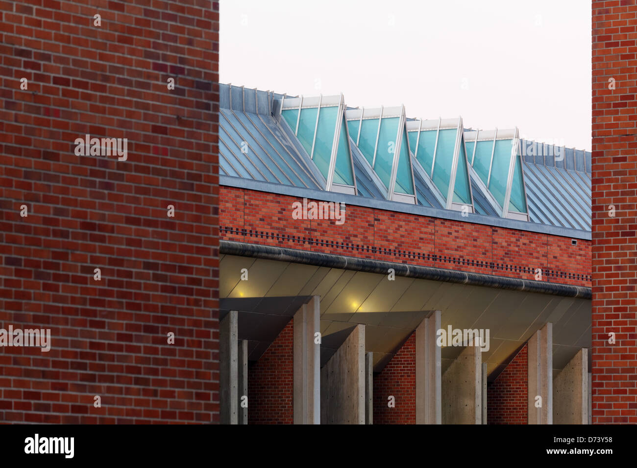 Architectural detail on Meany Hall, University of Washington, Seattle, Washington, USA Stock Photo