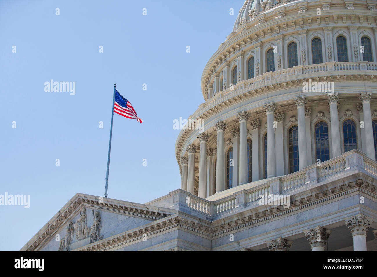 US Capitol building dome, Washington DC Stock Photo - Alamy