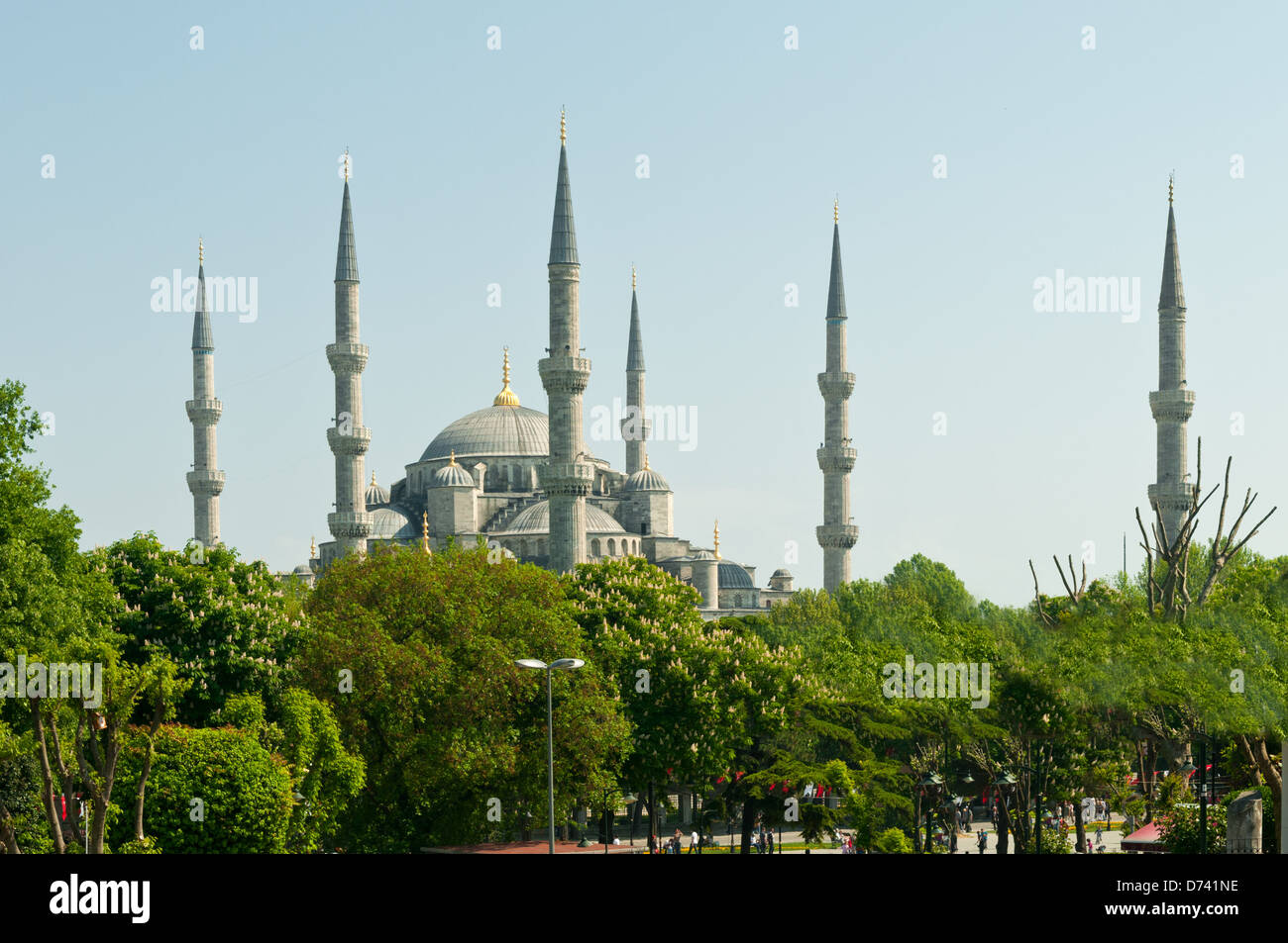 The Blue Mosque, Sultanahmet, Istanbul, Turkey Stock Photo - Alamy