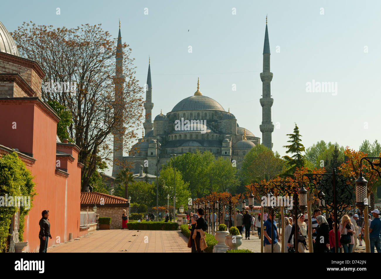 The Blue Mosque, Sultanahmet, Istanbul, Turkey Stock Photo - Alamy