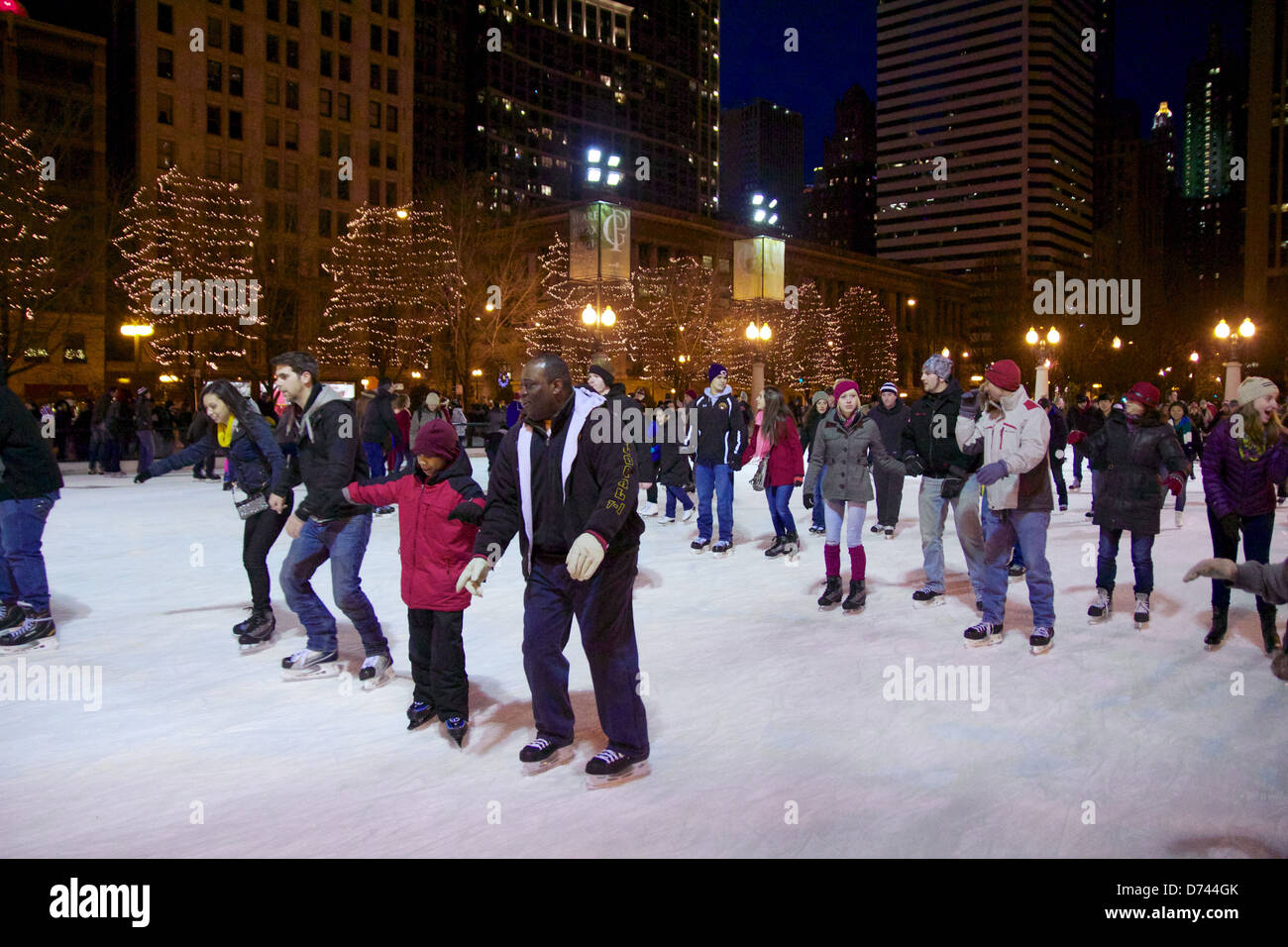 Millennium park ice skating deals