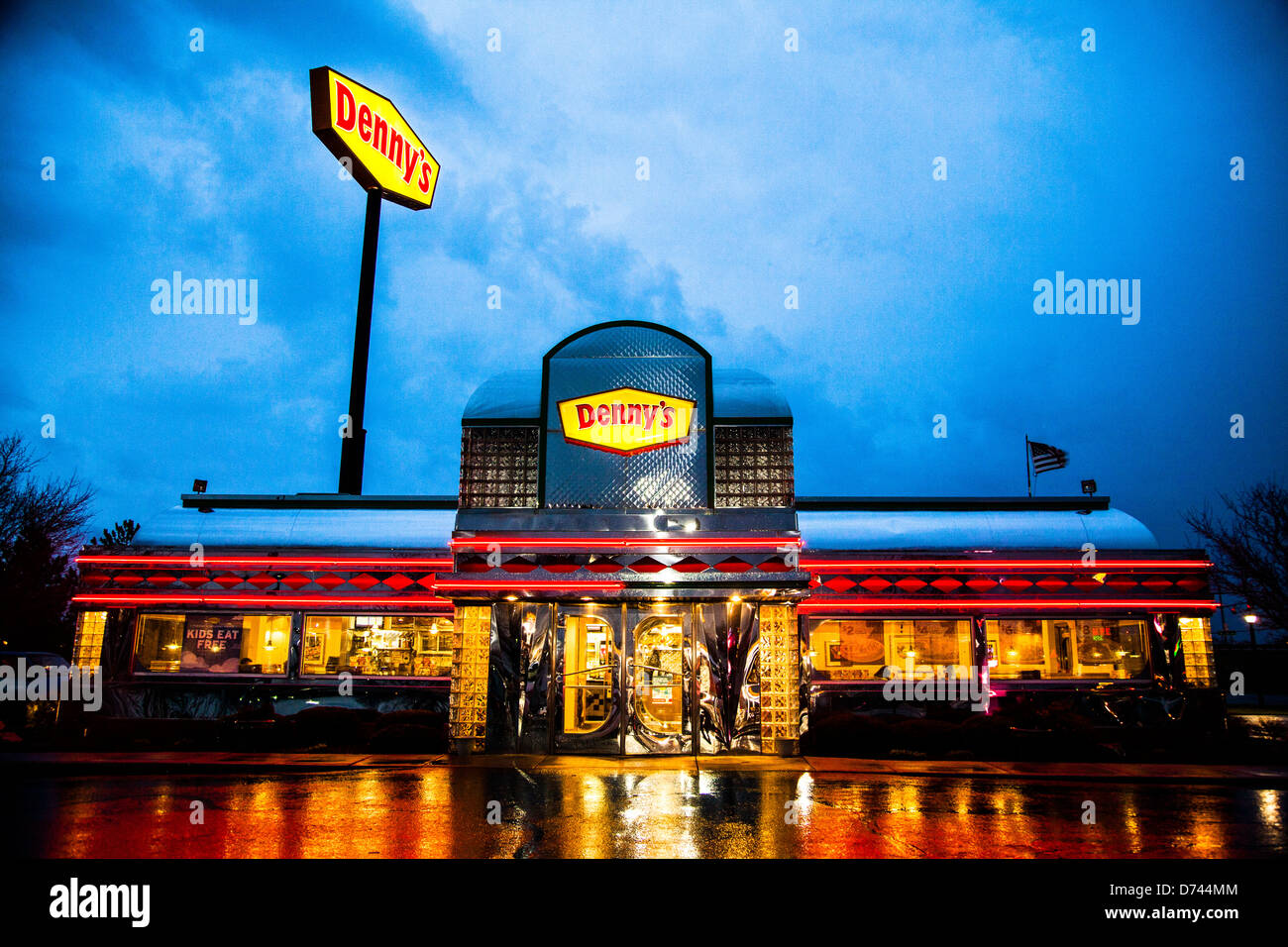 Denny's Diner, International Drive, Orlando, Florida, USA Stock Photo -  Alamy