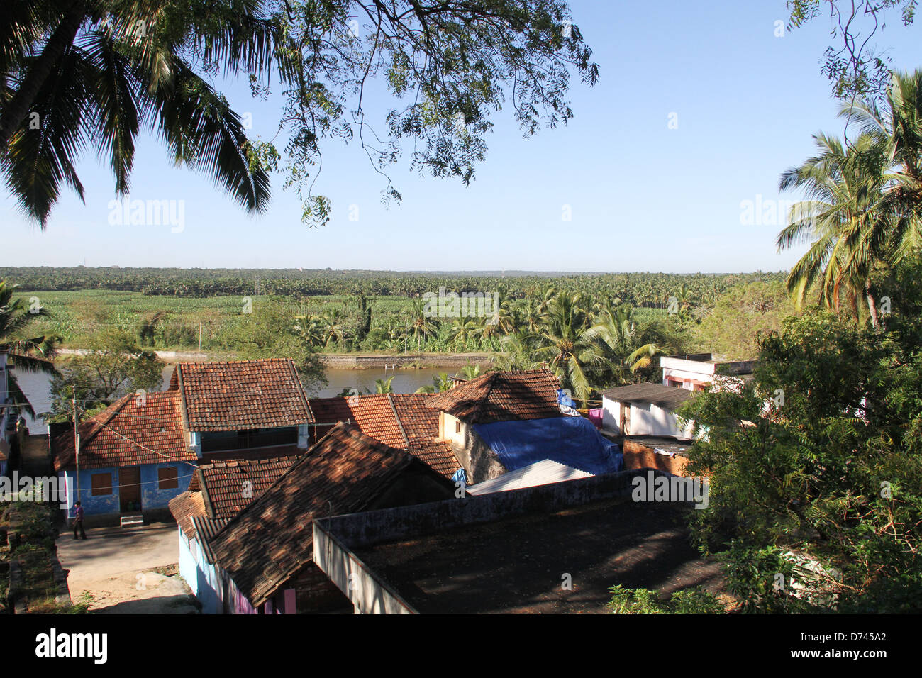 South indian village hi-res stock photography and images - Alamy