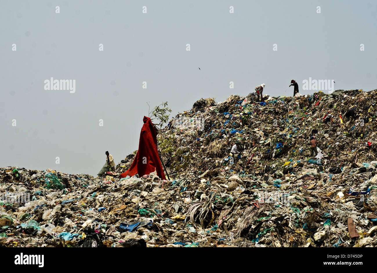 Tuol Sleng,Phnom Penh garbage dump Stock Photo