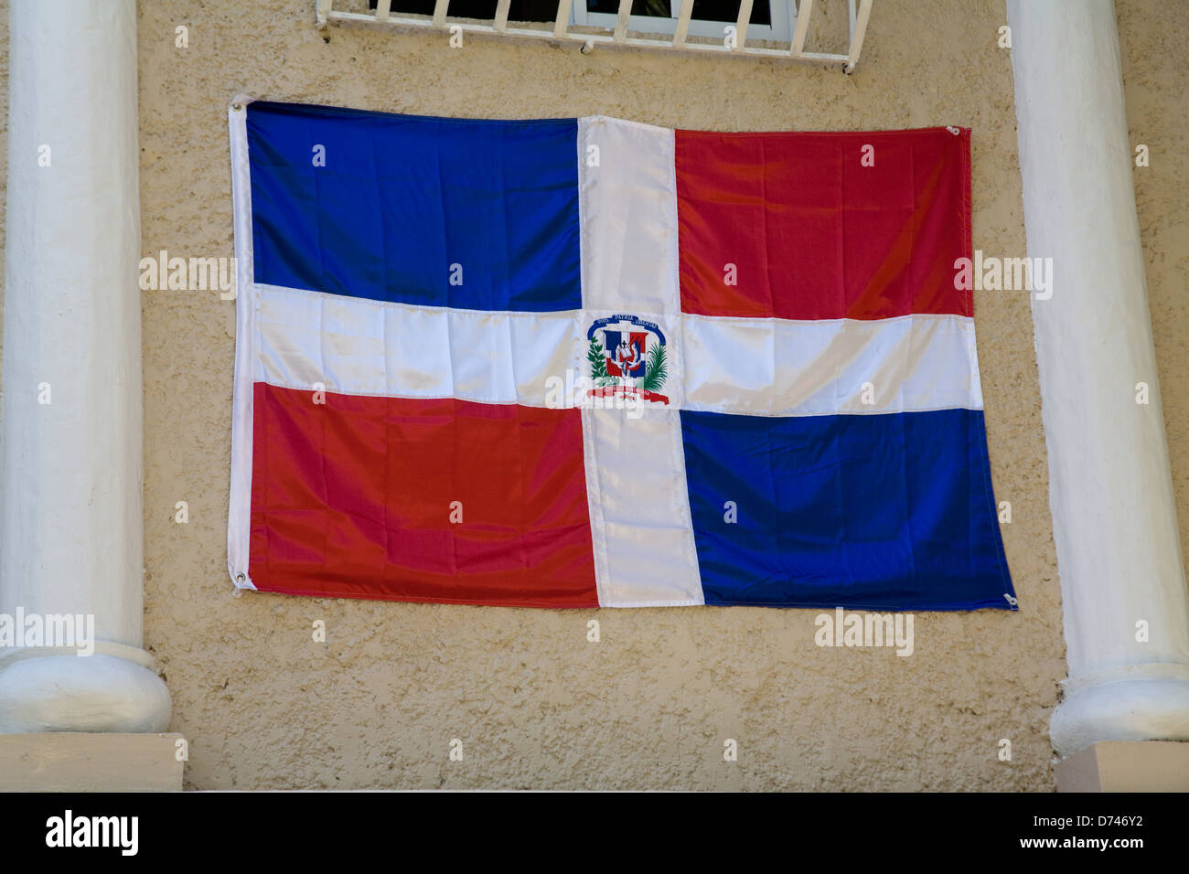 Puerto Plata, Dominican Republic, the flag of the Dominican Republic