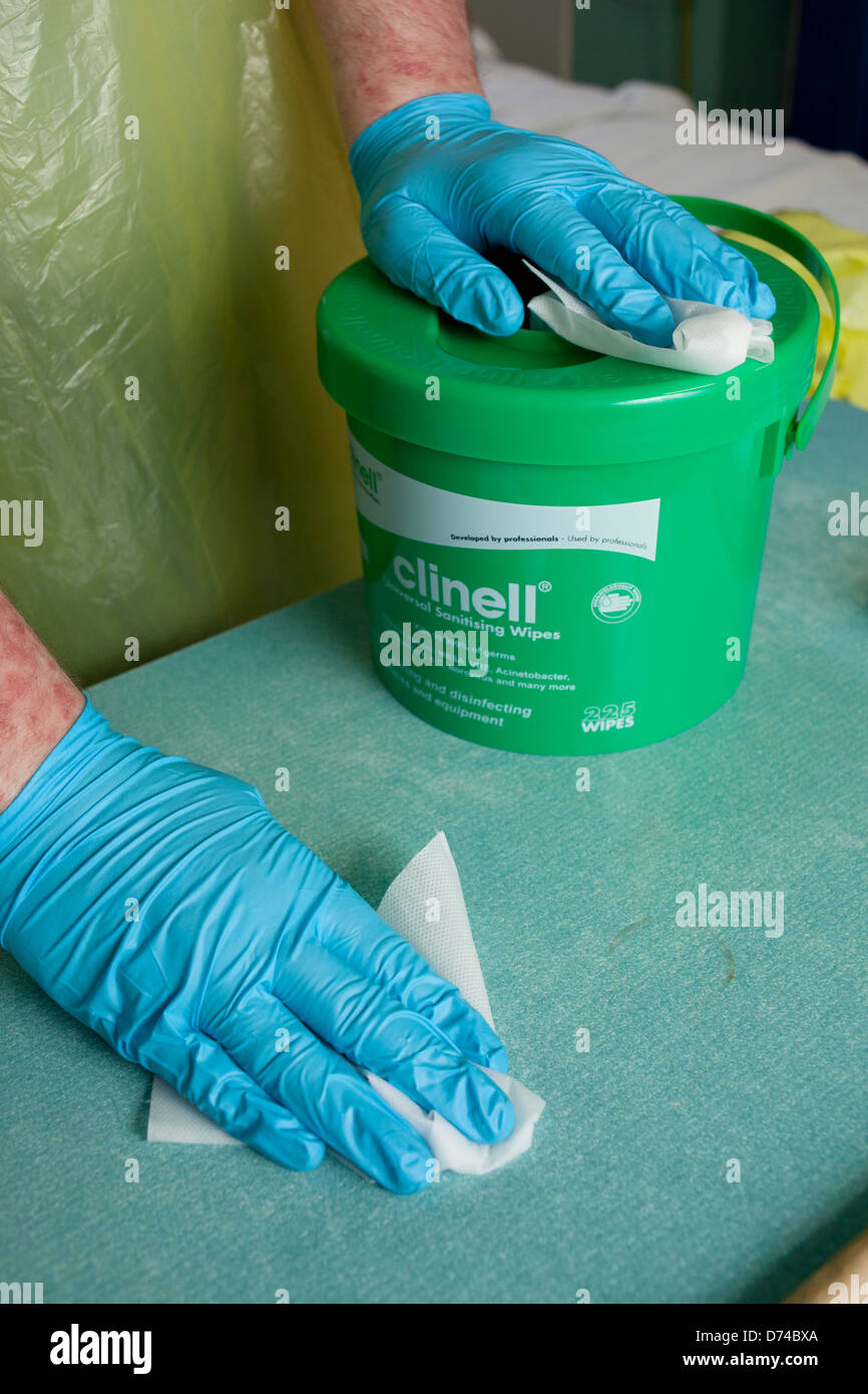 Hospital ward cleaning hi-res stock photography and images - Alamy