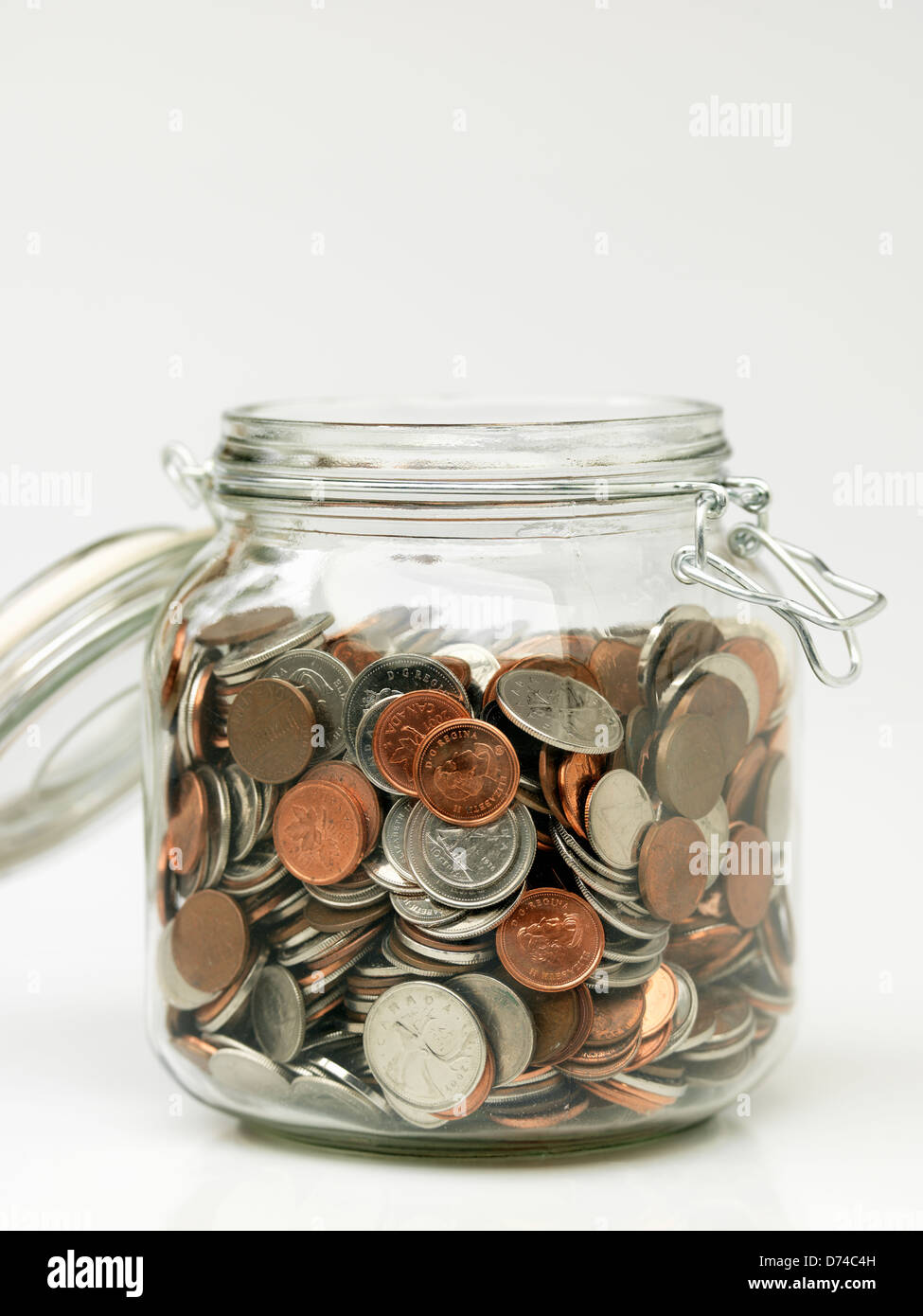 Penny jar hi-res stock photography and images - Alamy