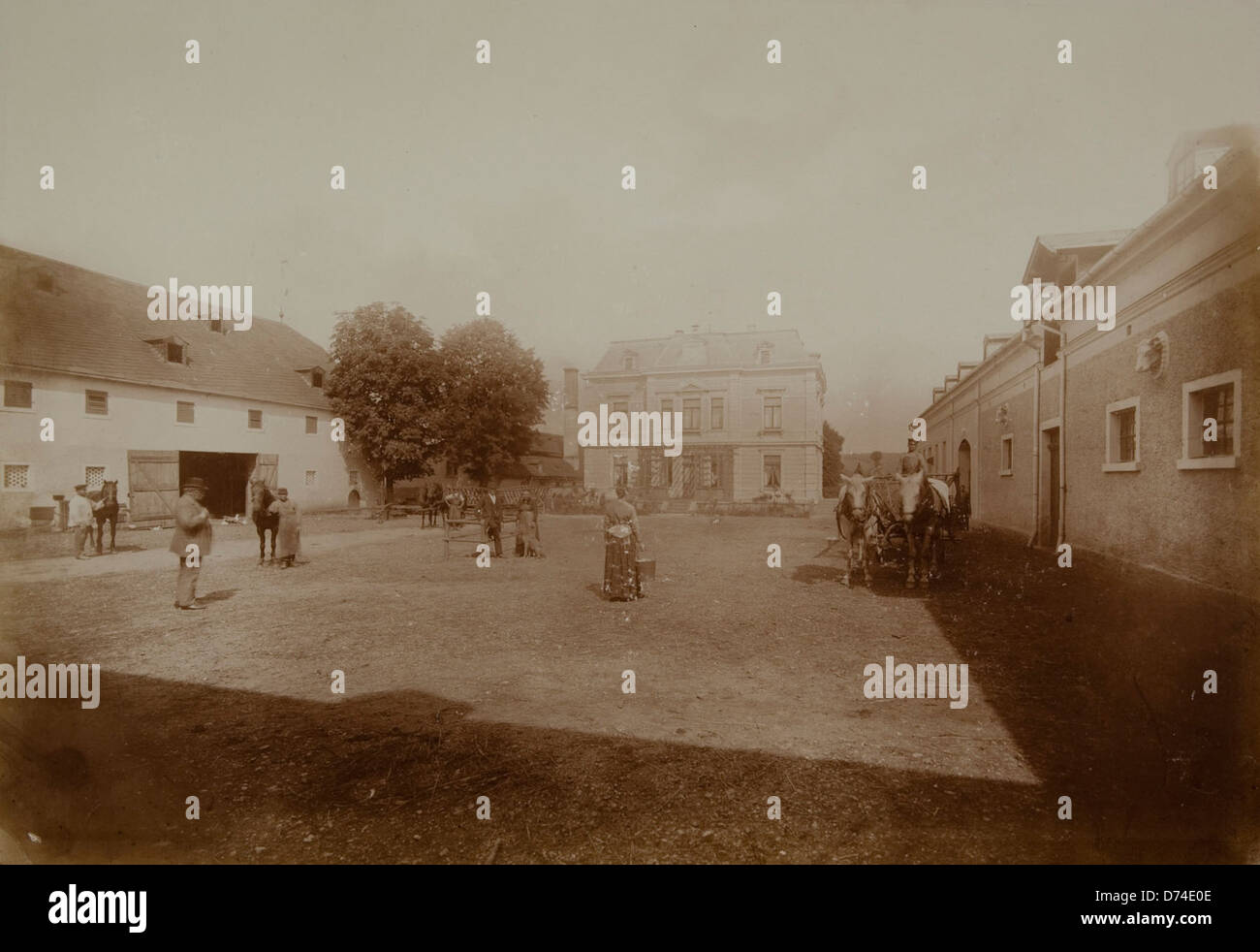 Dairy Farm in Germany Stock Photo Alamy