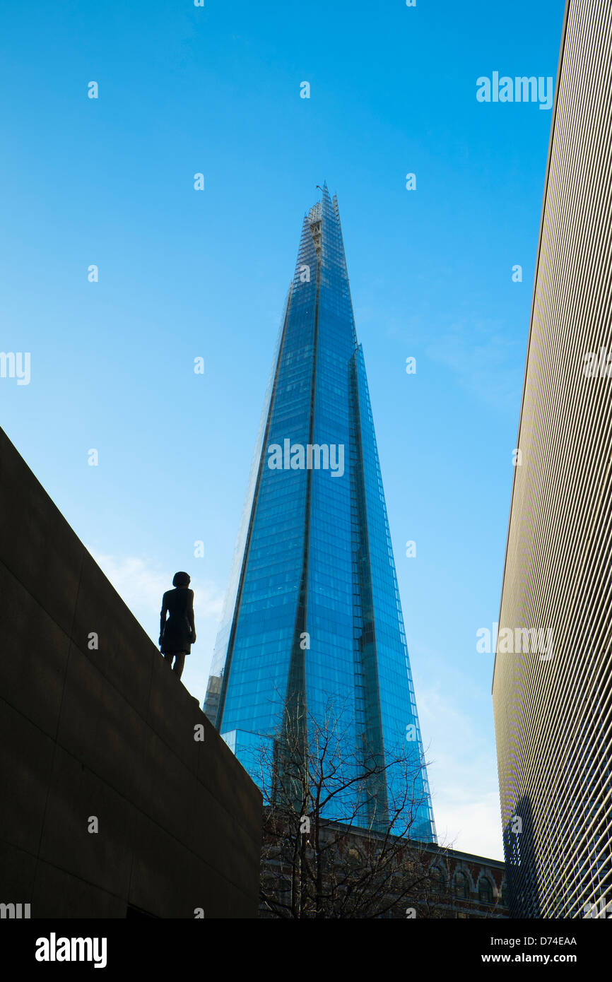 The Shard Modern office building, London, UK Stock Photo