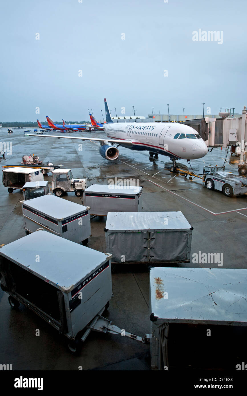 airline baggage carts