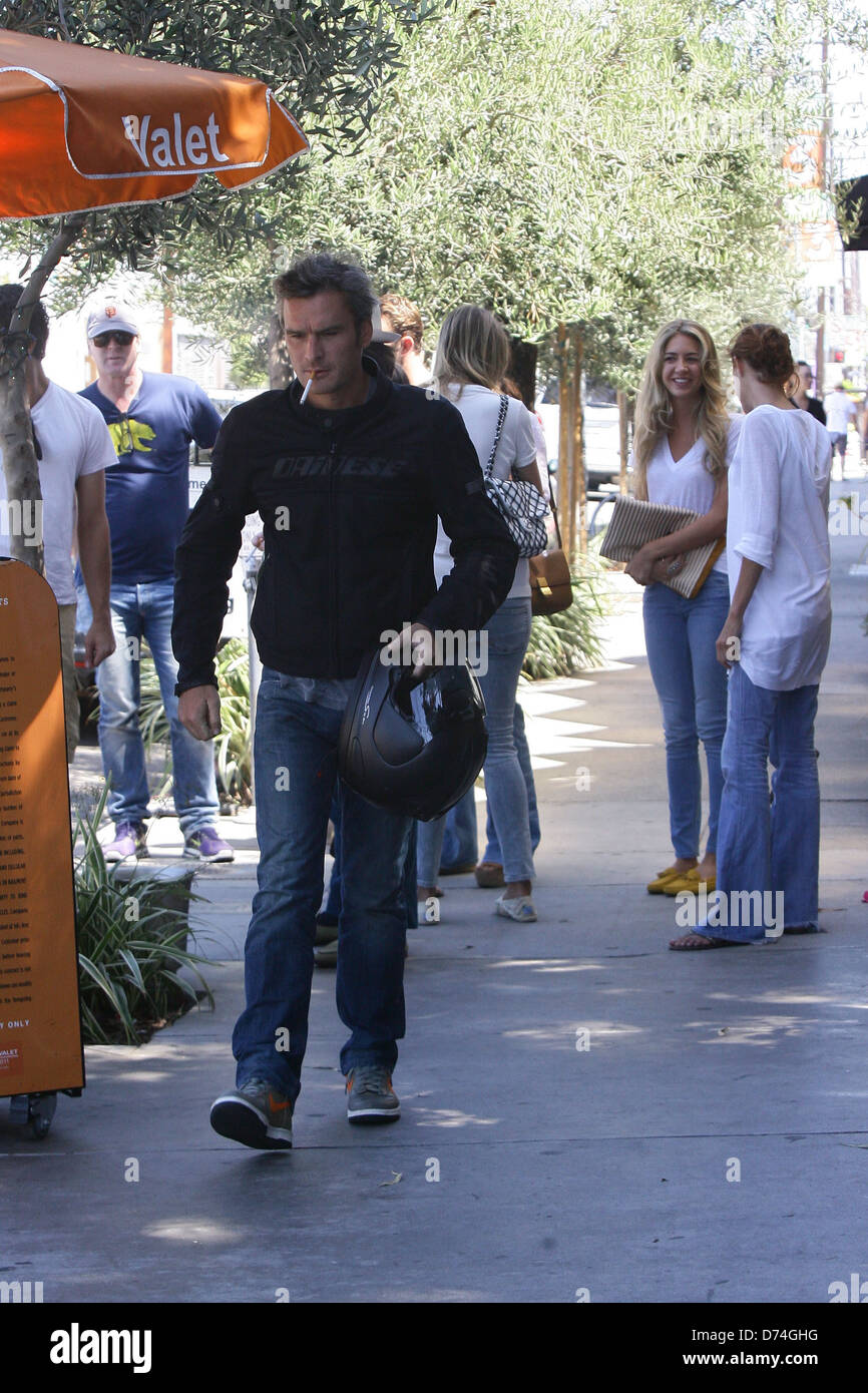 Balthazar Getty Is Seen Leaving The The Little Door