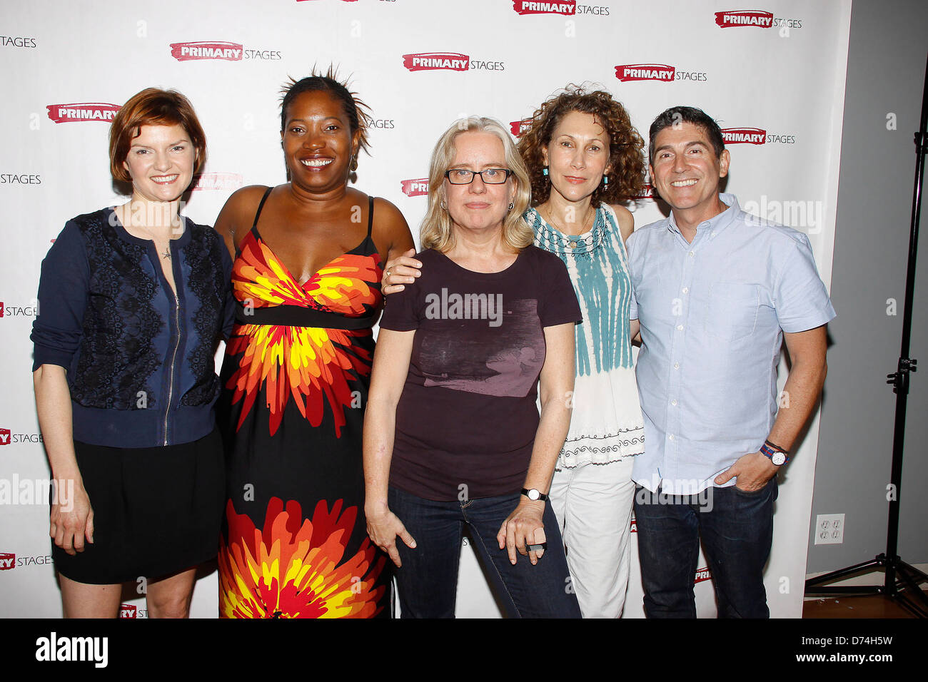 Mary Bacon, Saidah Arrika Ekulona, Lisa Peterson, Randy Graff and James Lecesne Meet and greet with the cast and crew of Stock Photo