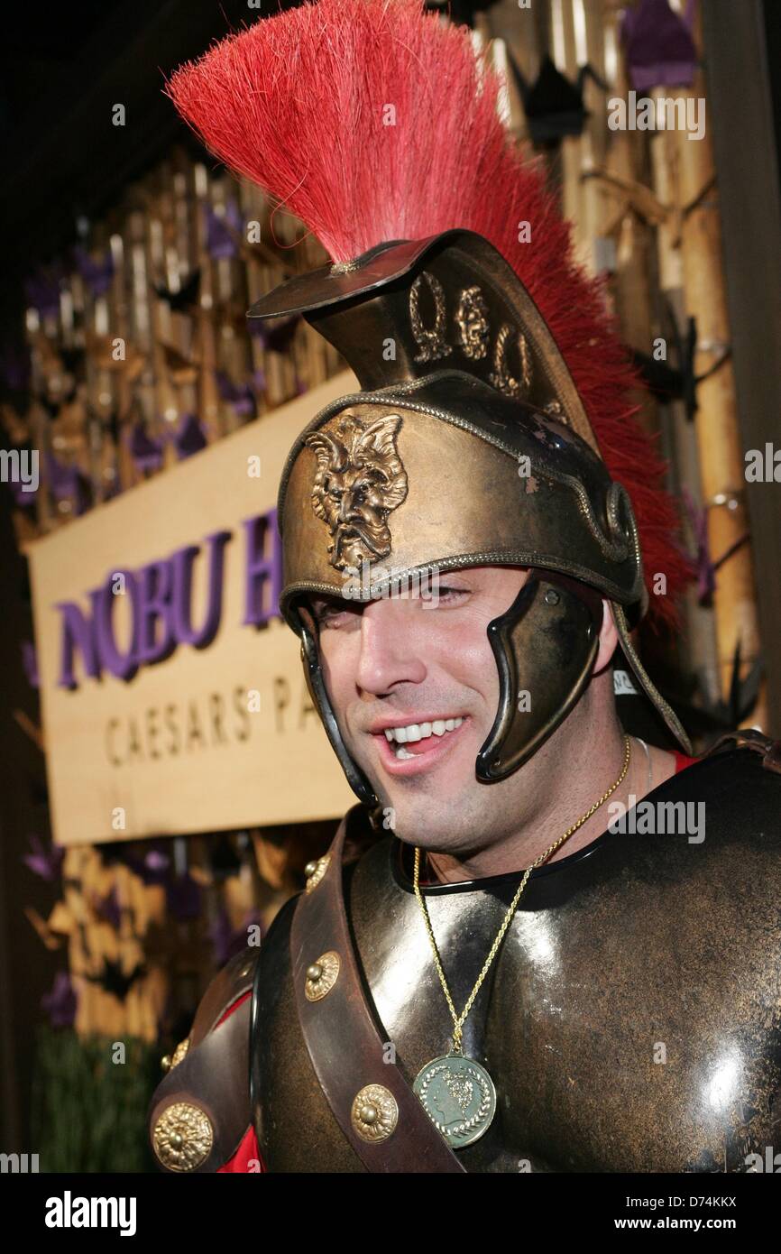 Las Vegas, USA. 28th April 2013. Roman Gladiator at Nobu Hotel Restaurant and Lounge Grand Opening, Garden of the Gods Pool Oasis, Nobul Hotel Caesars Palace, Las Vegas, NV April 28, 2013. Photo By: James Atoa/Everett Collection/Alamy Live News Stock Photo