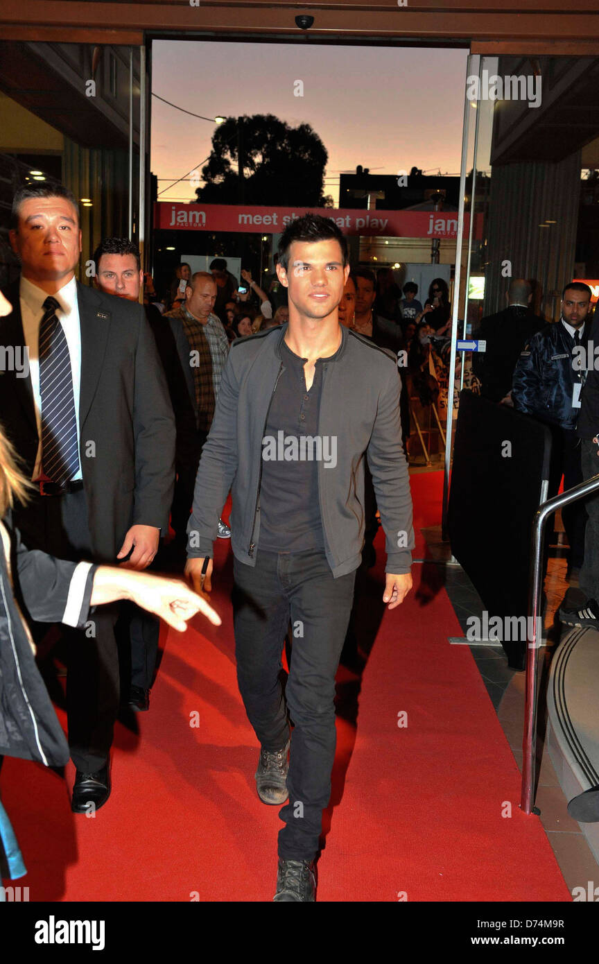 Taylor Lautner attends special screening of 'Abduction' at Village