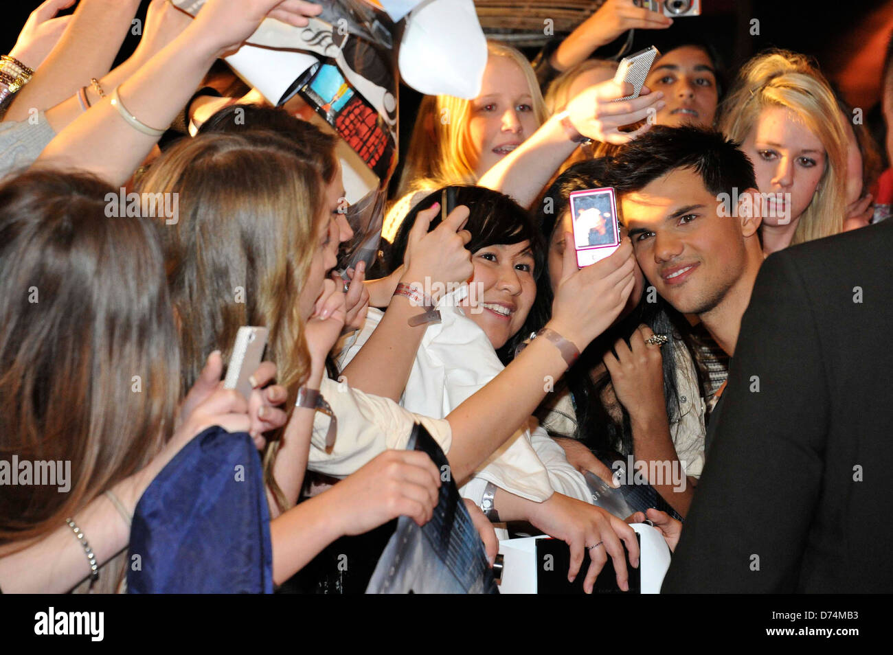 Taylor Lautner attends special screening of 'Abduction' at Village