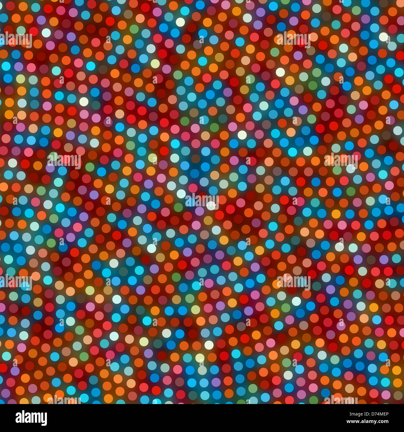 Abstract rounded pixel points mosaic background Stock Photo - Alamy