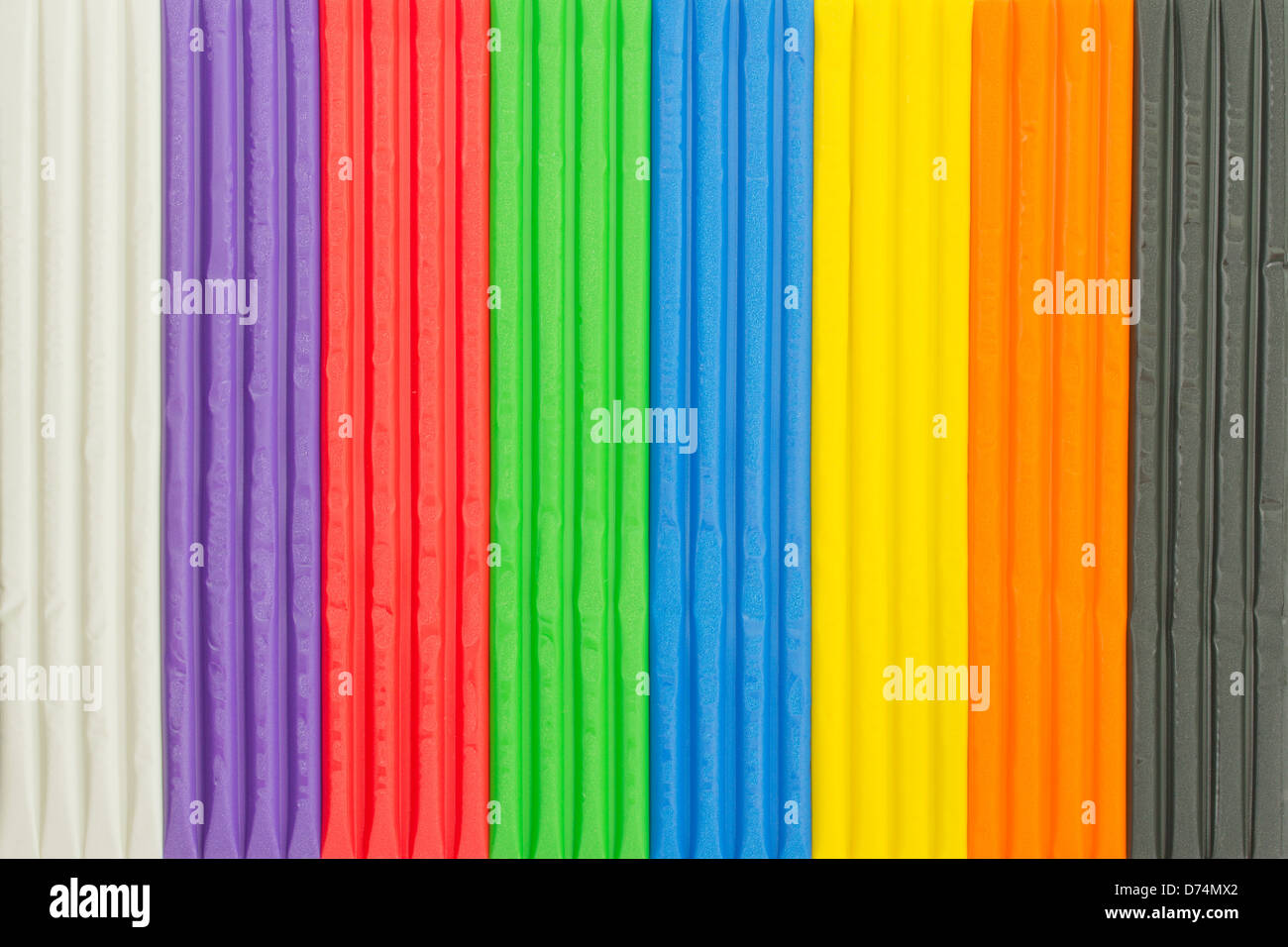 colored molding clay