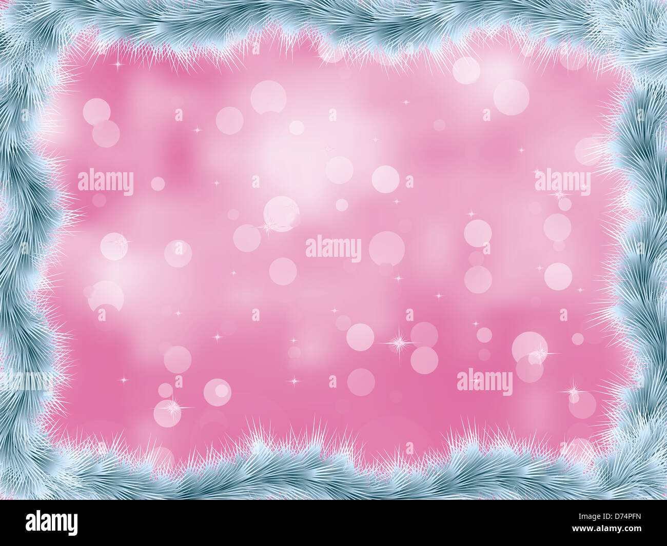 Pink background white stars hi-res stock photography and images - Alamy