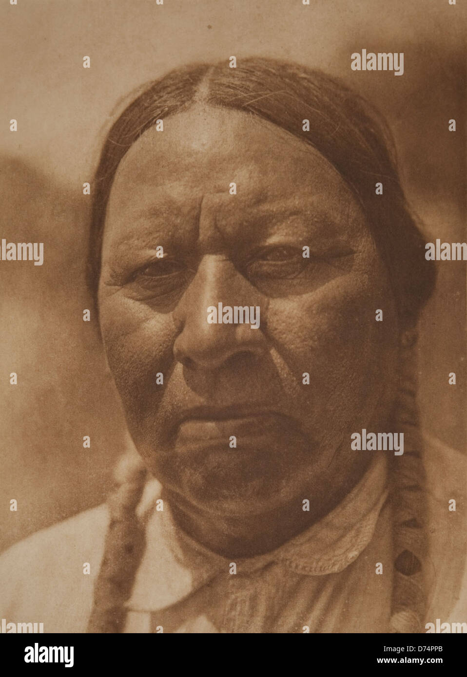 This photograph titled 'Oscar Makes Cry' from the Ponca Museum of Photographic Arts features a dramatic moment captured in a historical setting, depicting an emotional scene. Stock Photo