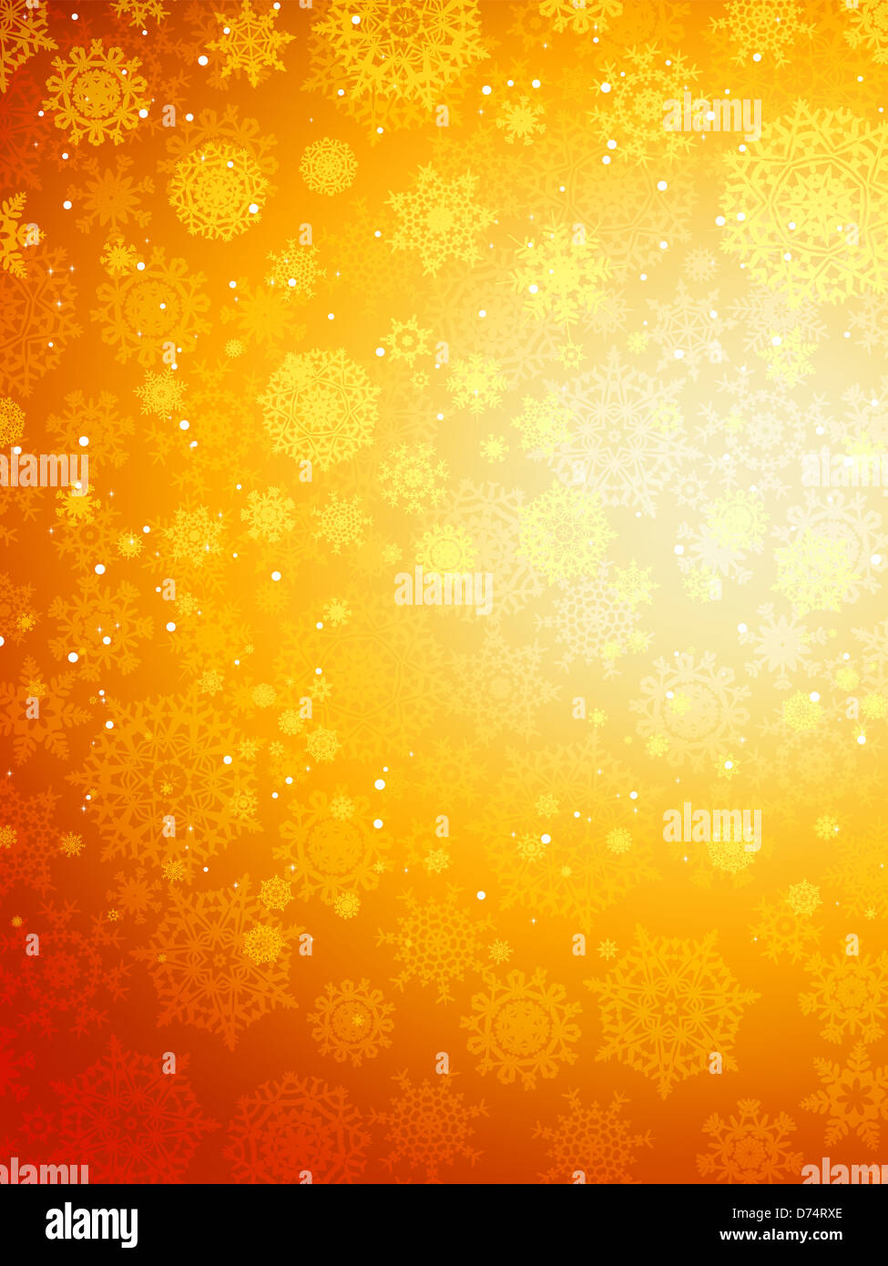 Christmas background with snowflakes Stock Photo - Alamy