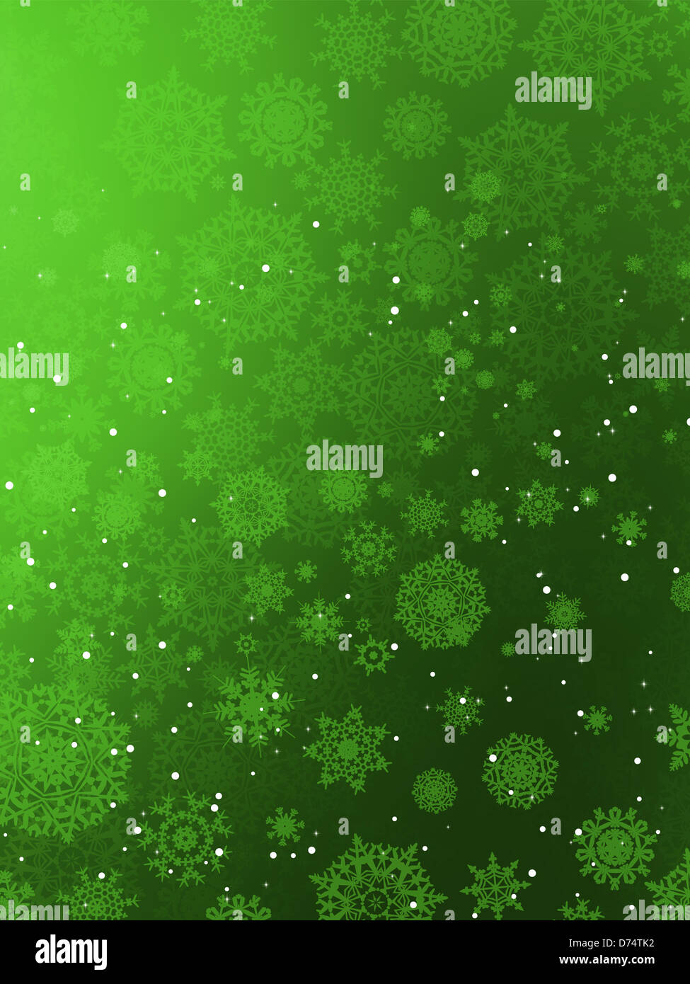 Christmas background with snowflakes Stock Photo - Alamy
