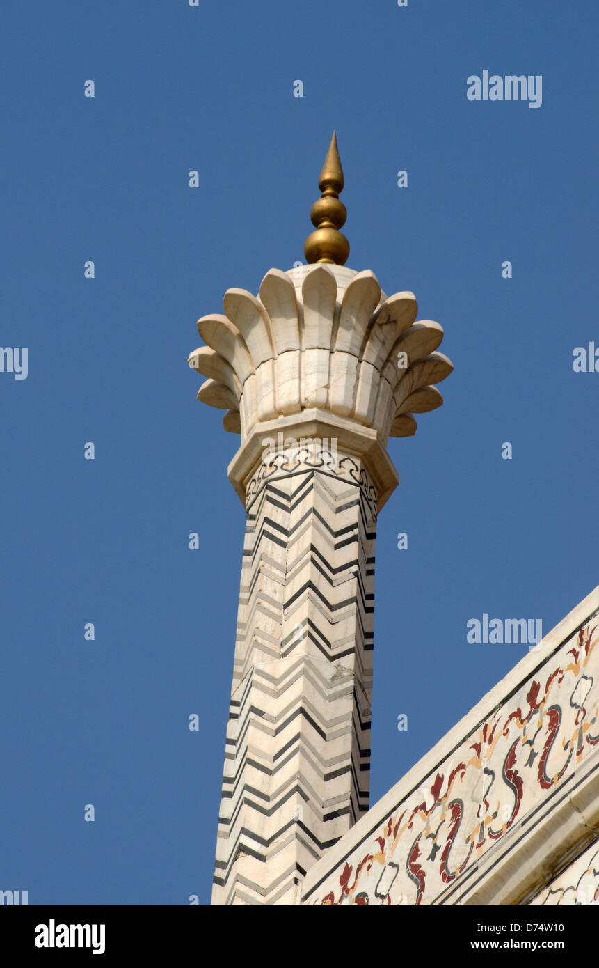 taj mahal,tower,finial,detail,agra,uttar pradesh,india Stock Photo Alamy