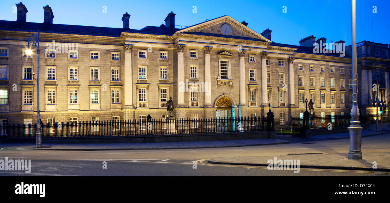Trinity College Dublin Stock Photo