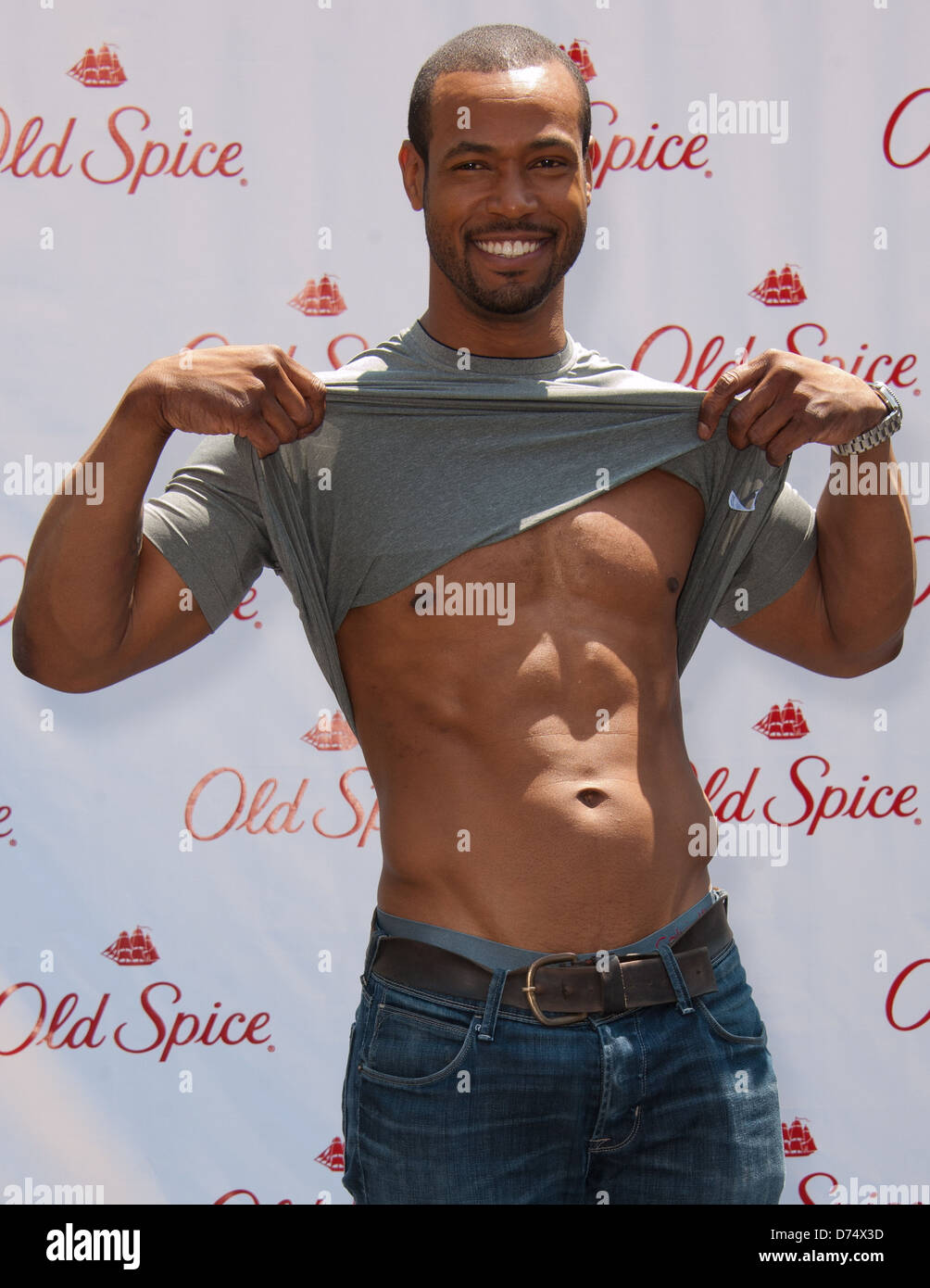 Old Spice Nemeses Fabio and Isaiah Mustafa appear for a special promotional appearance at The