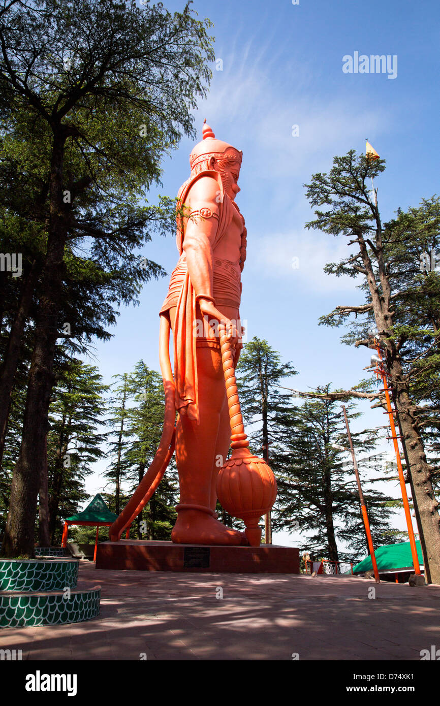 Lord Hanuman statue at Jakhoo Temple, Jakhoo Hill, Shimla, Himachal