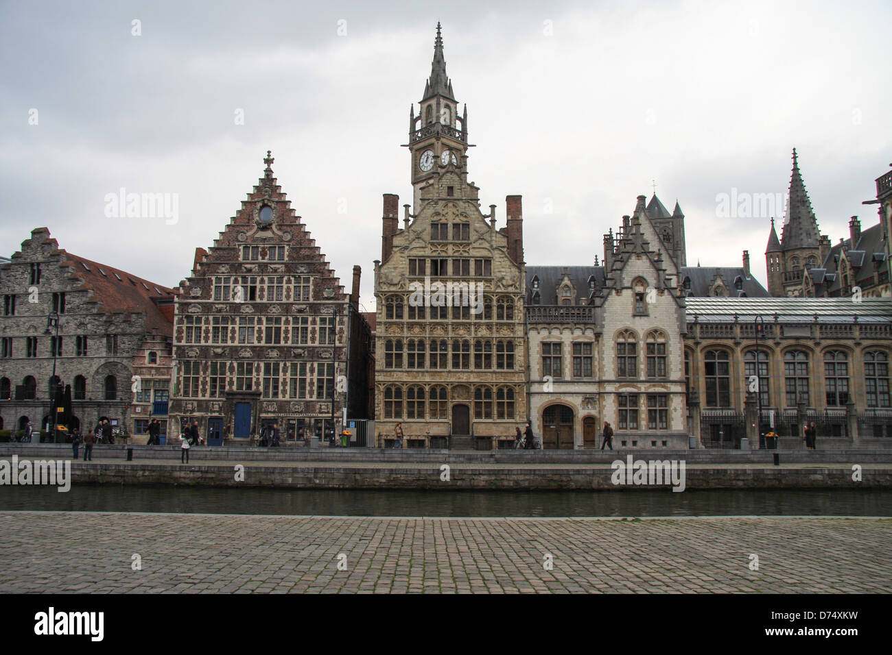 Gent historical buildings in belgium hi-res stock photography and ...
