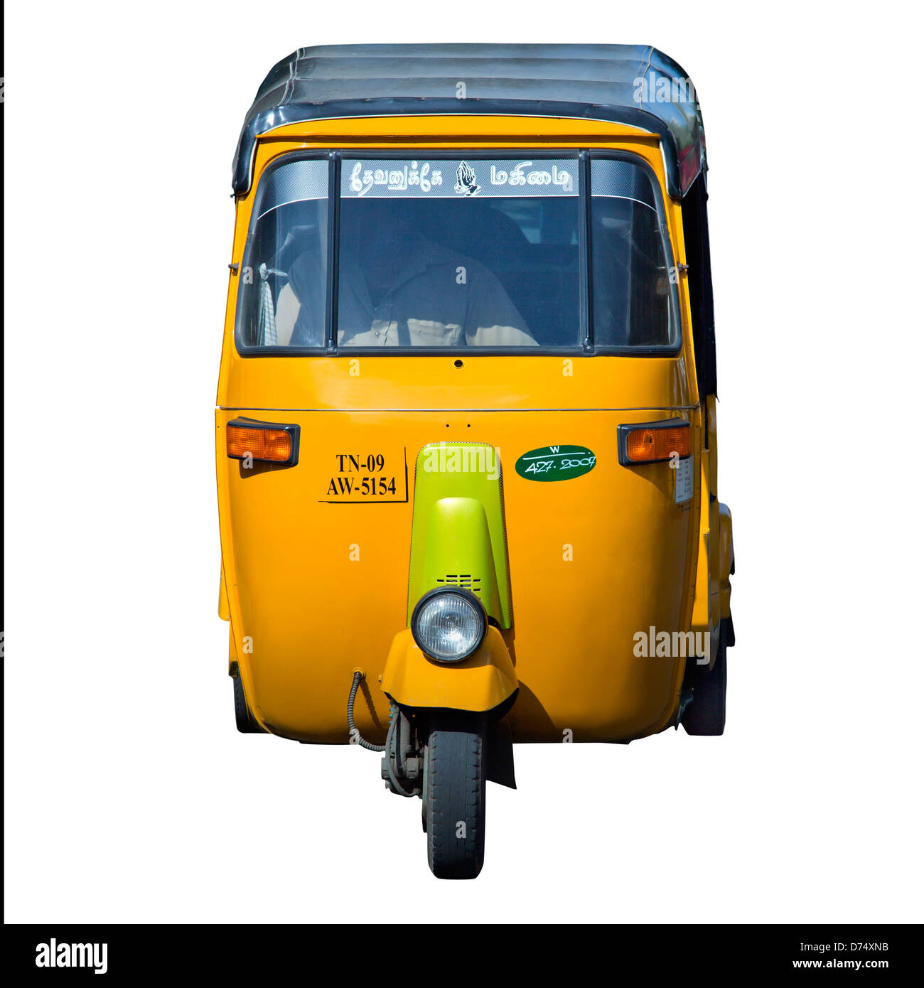 Close-up of an auto rickshaw, Chennai, Tamil Nadu, India Stock Photo - Alamy