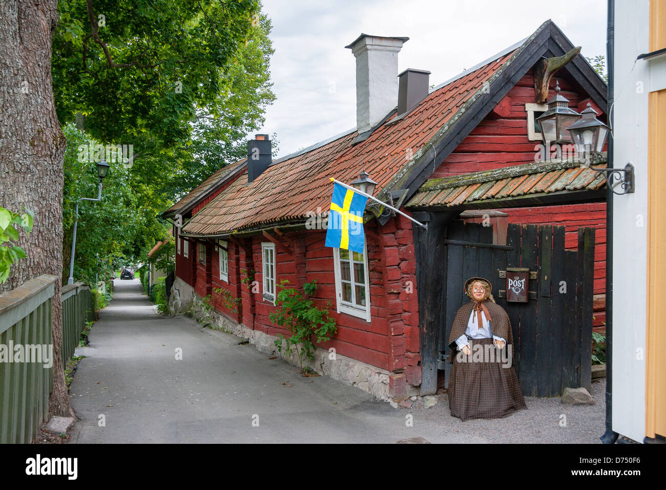 Sigtuna town. Sweden Stock Photo
