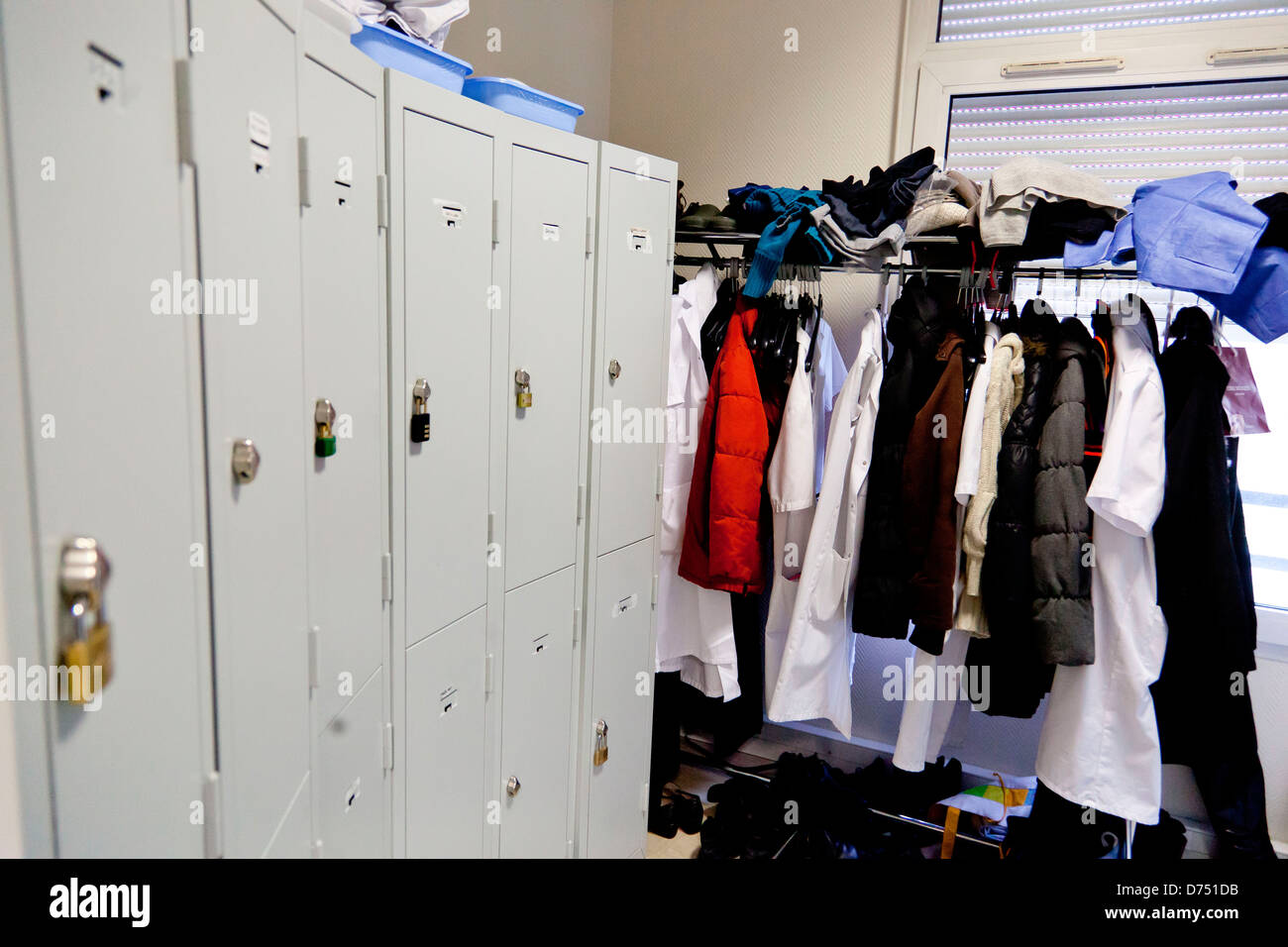 Cloackroom hi-res stock photography and images - Alamy