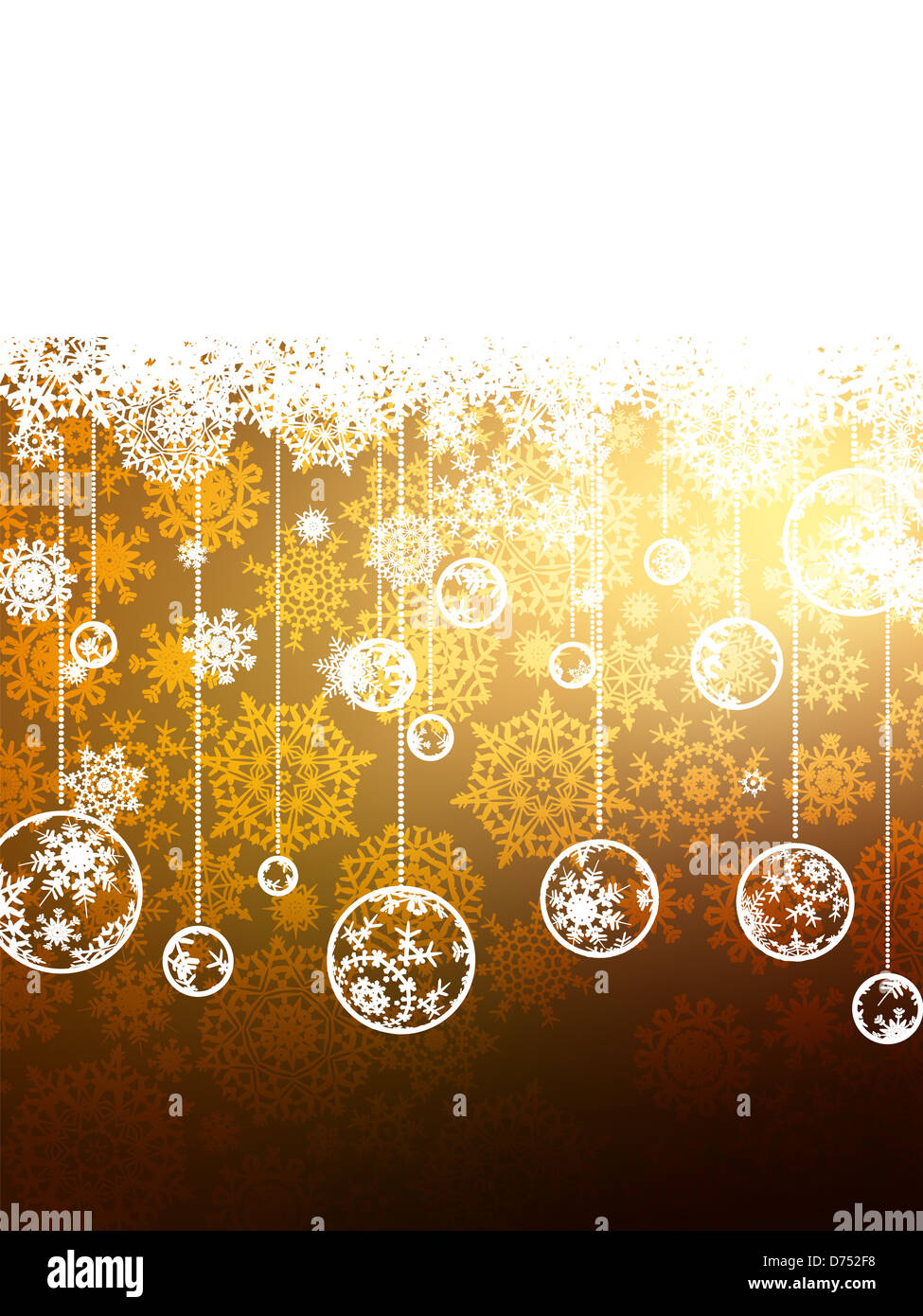 Elegant Gold Christmas Background Stock Photo - Alamy