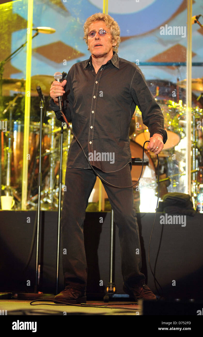 Roger Daltrey performs 'Tommy' live in concert at Marley Park Dublin