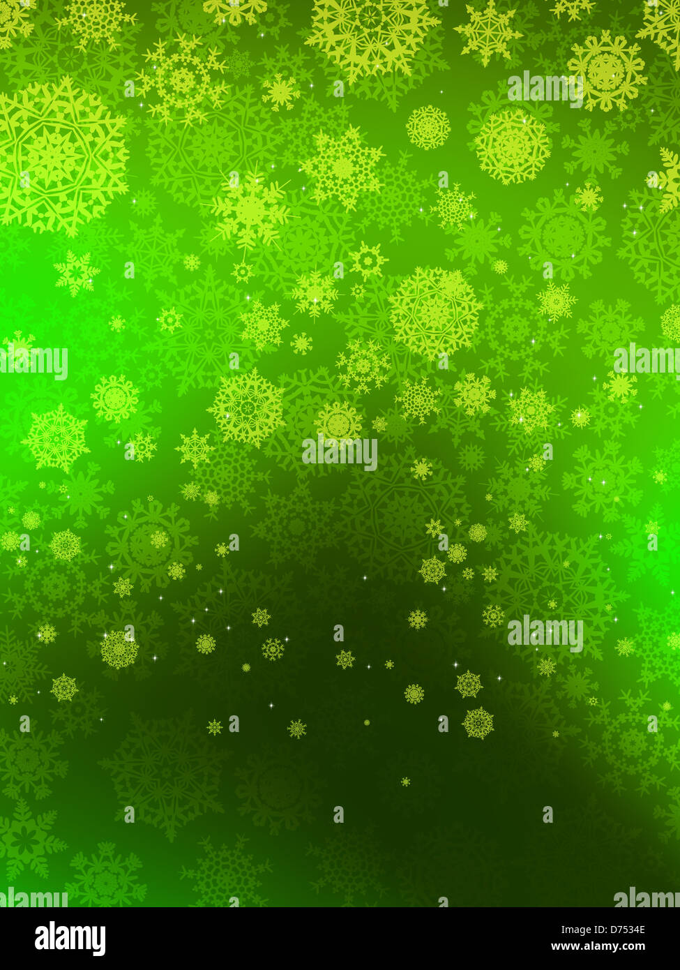 Christmas background with snowflakes Stock Photo - Alamy