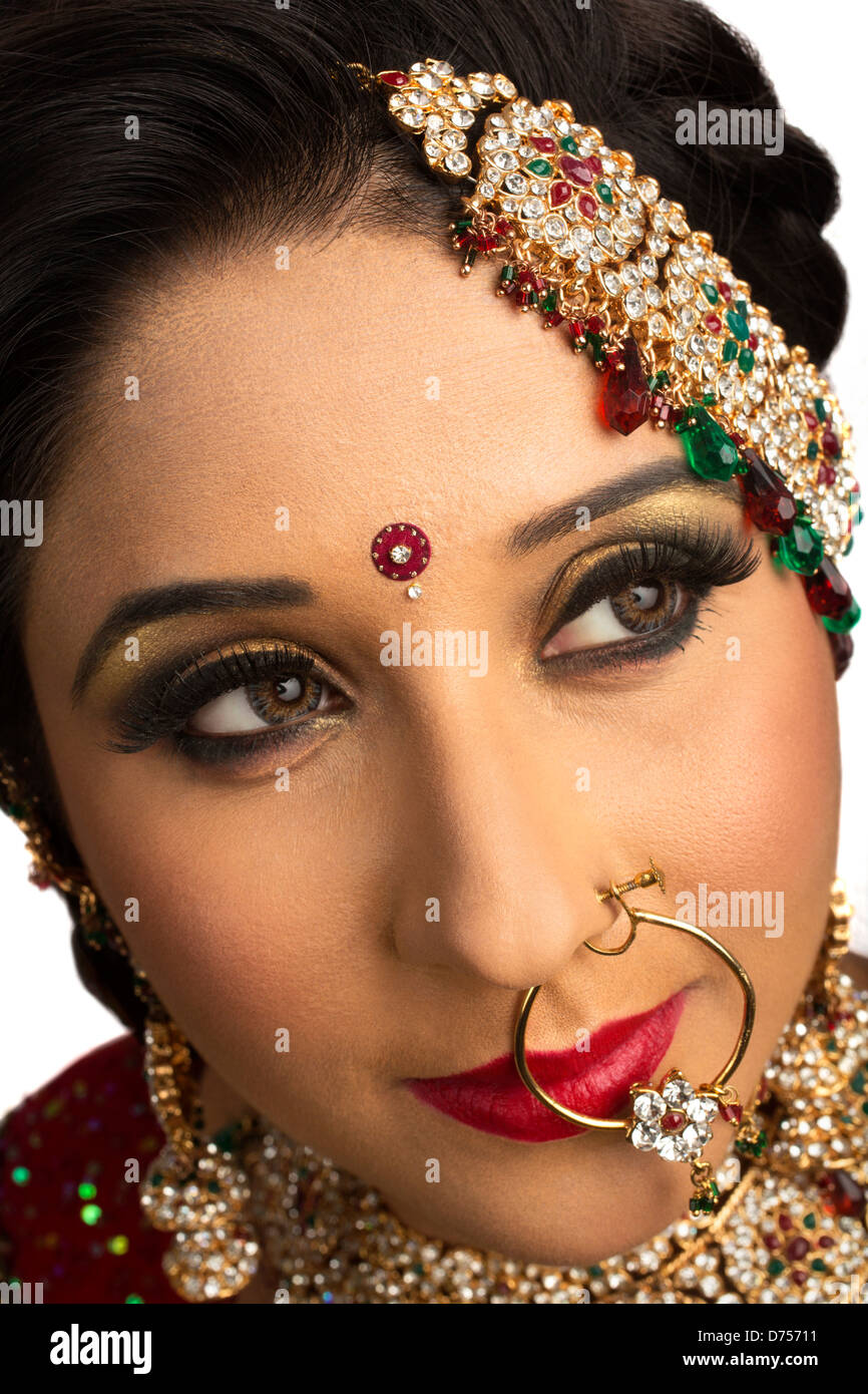 Buy Kundan Meena Nose Ring, Indian Nath, Indian Bridal Jewelry, Indian Nath Nose  Ring, Polki Nath Ring at Amazon.in