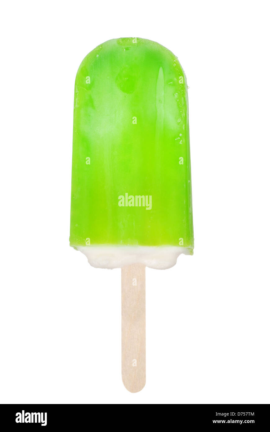 Lime creamsicle popsicle Stock Photo - Alamy