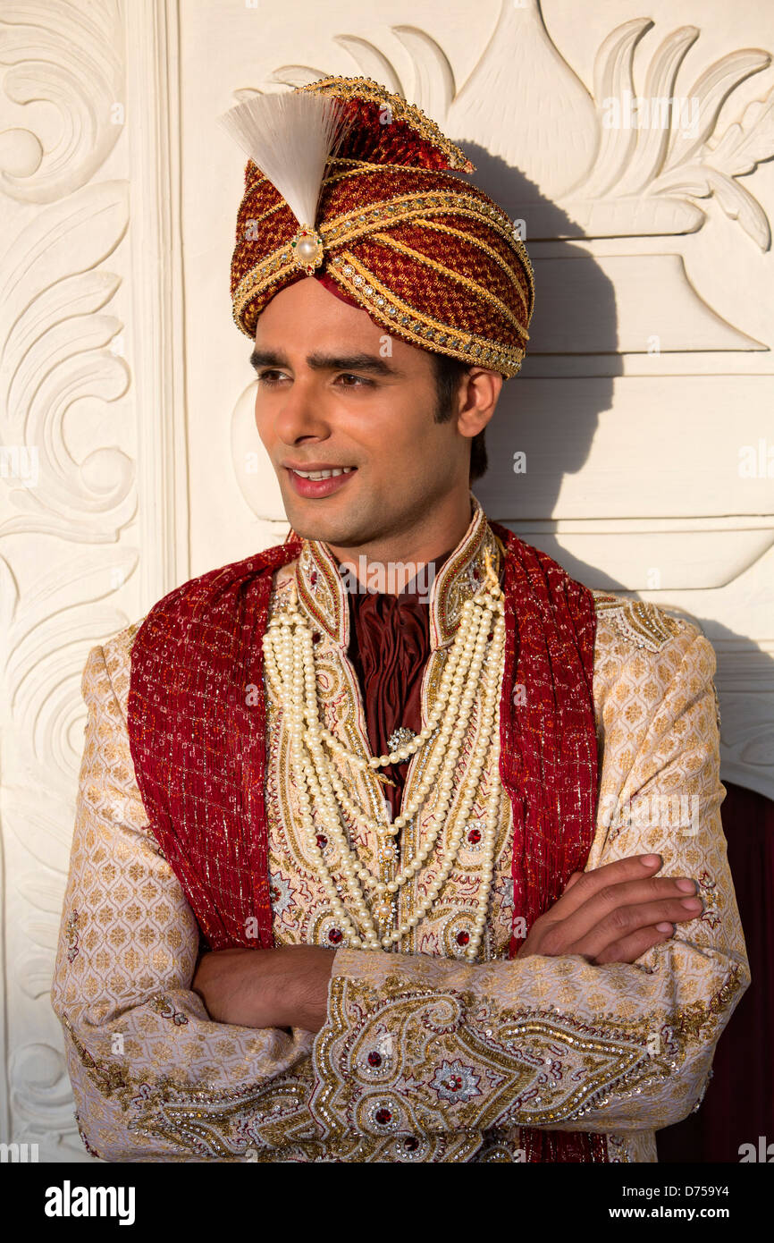 traditional indian groom