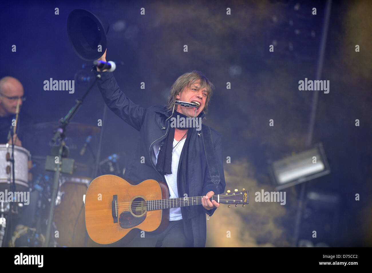 Jean-Louis Aubert 36th Paleo Festival – Day 3 - Performances Nyon, Switzerland – 21.07.11 Stock Photo