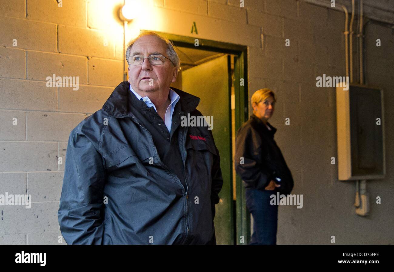 April 29, 2013 Louisville, Kentucky, U.S. Shug McGaughey, trainer