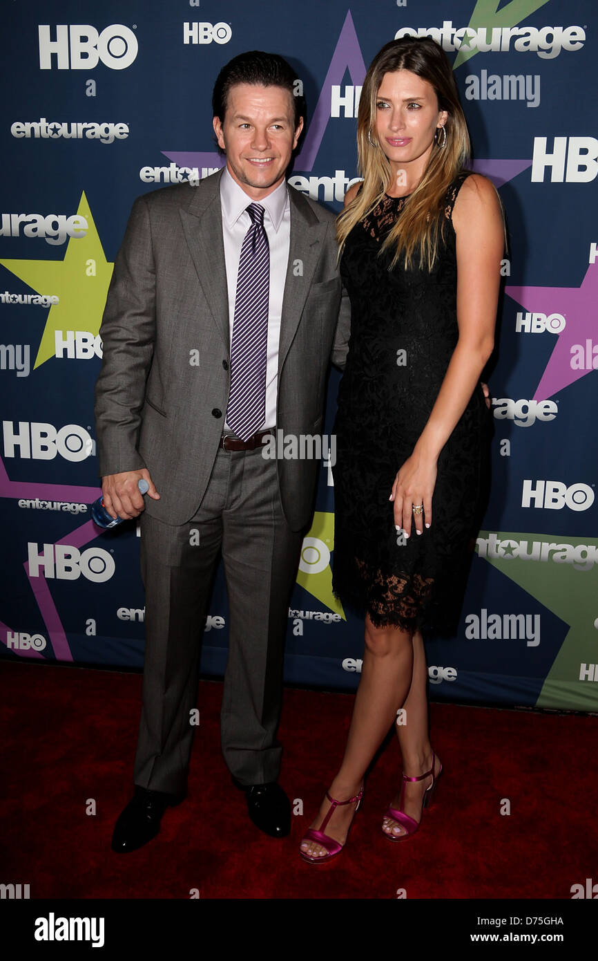 Mark Wahlberg And Rhea Durham Final Season Premiere Of Hbo S Stock Photo Alamy